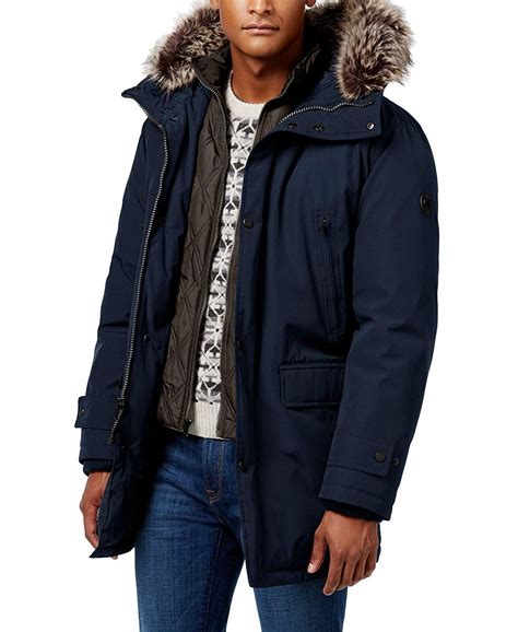 michael kors winter coat men's